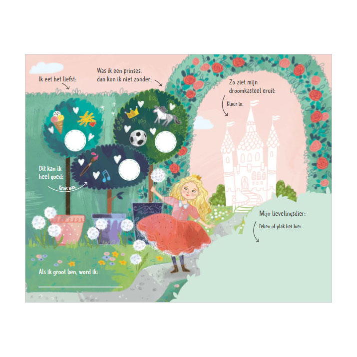 Lieve Prinsessen Vriendenboek