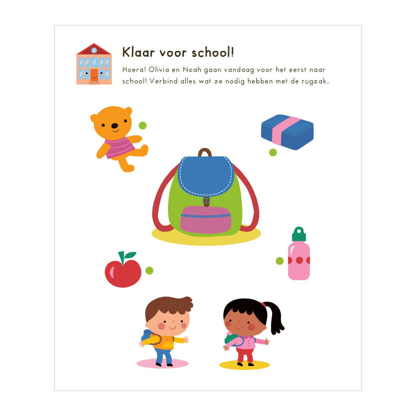 Voor het Eerst naar School - Speel- en oefenboek
