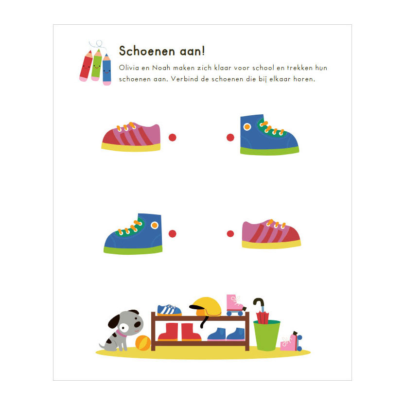 Voor het Eerst naar School - Speel- en oefenboek
