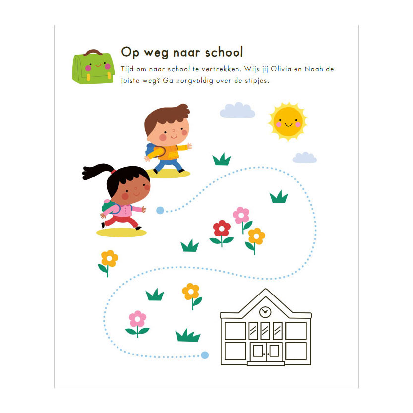 Voor het Eerst naar School - Speel- en oefenboek