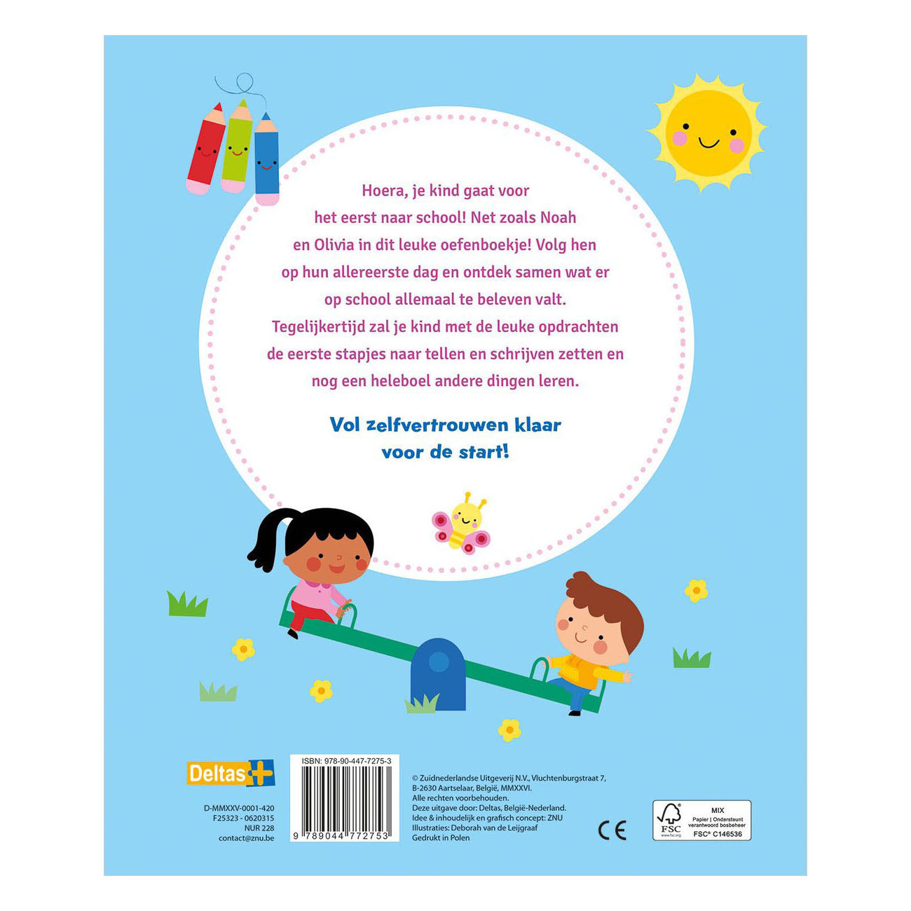 Voor het Eerst naar School - Speel- en oefenboek