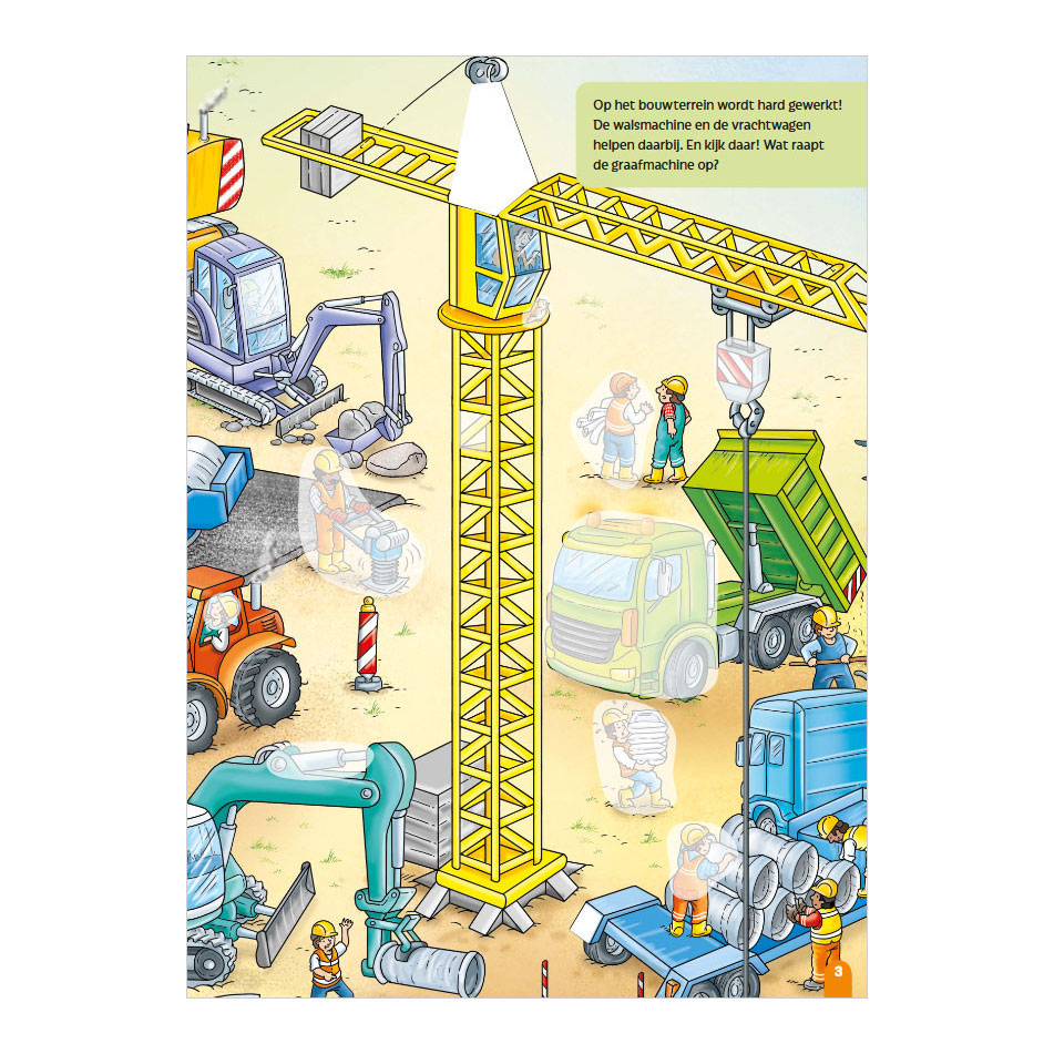 Mijn Leuke Zoekboek met Stickers - Voertuigen