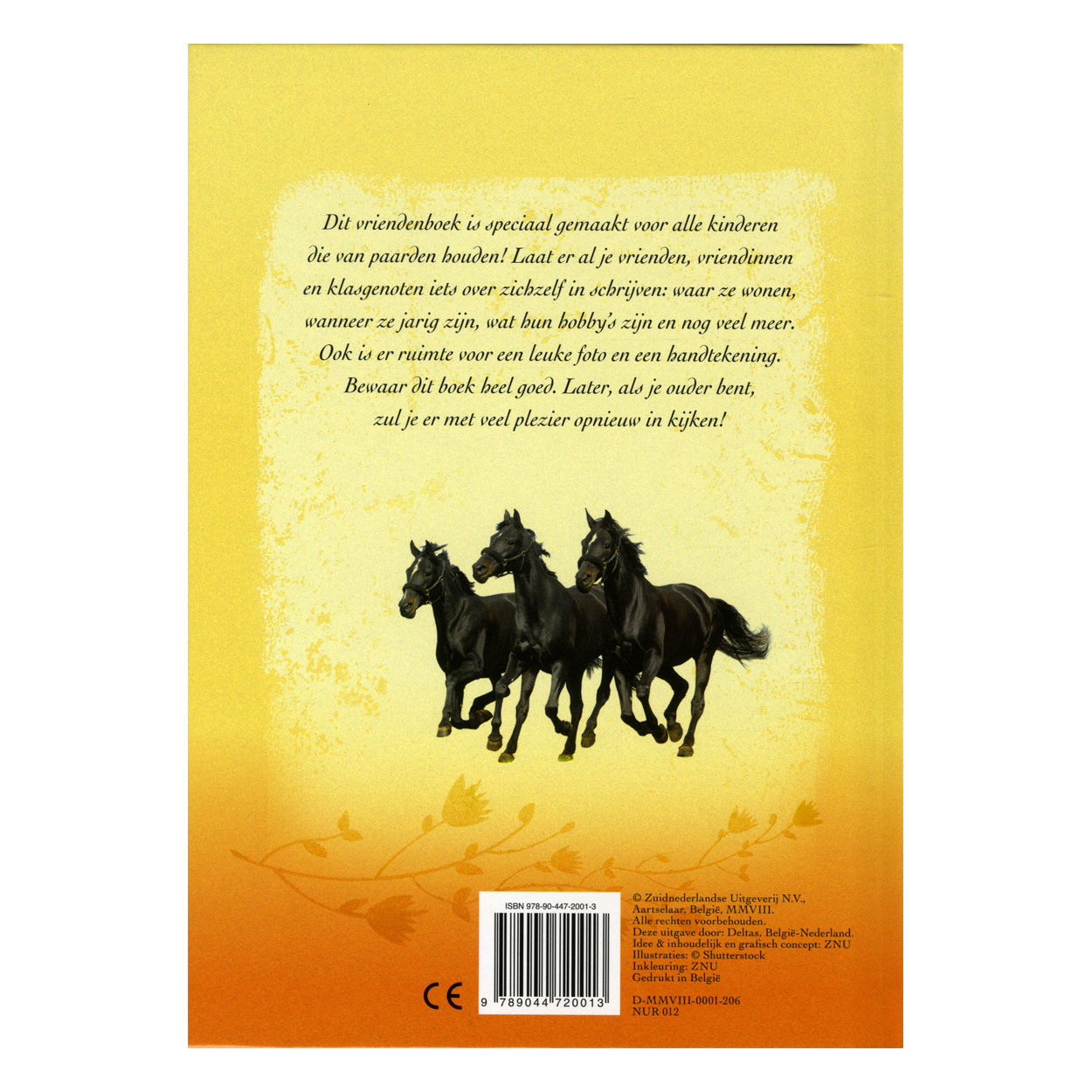 Vriendenboek Paard