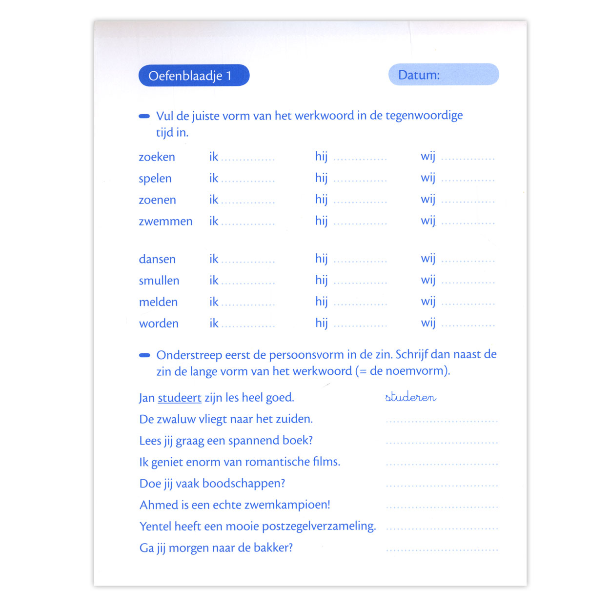 Oefenblaadjes  Spelling En Woordenschat (10-11j)