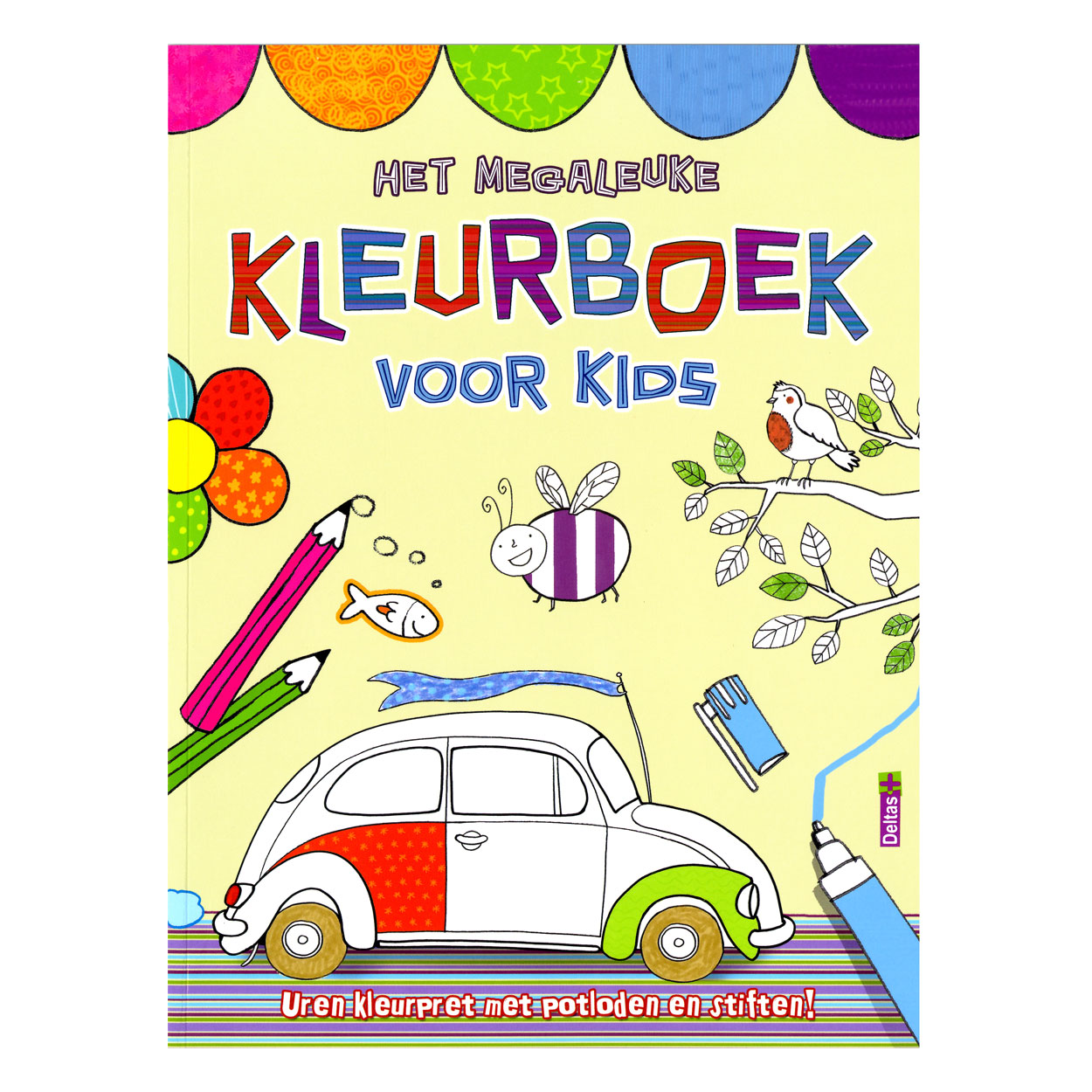 Het Megaleuke Kleurboek voor Kids