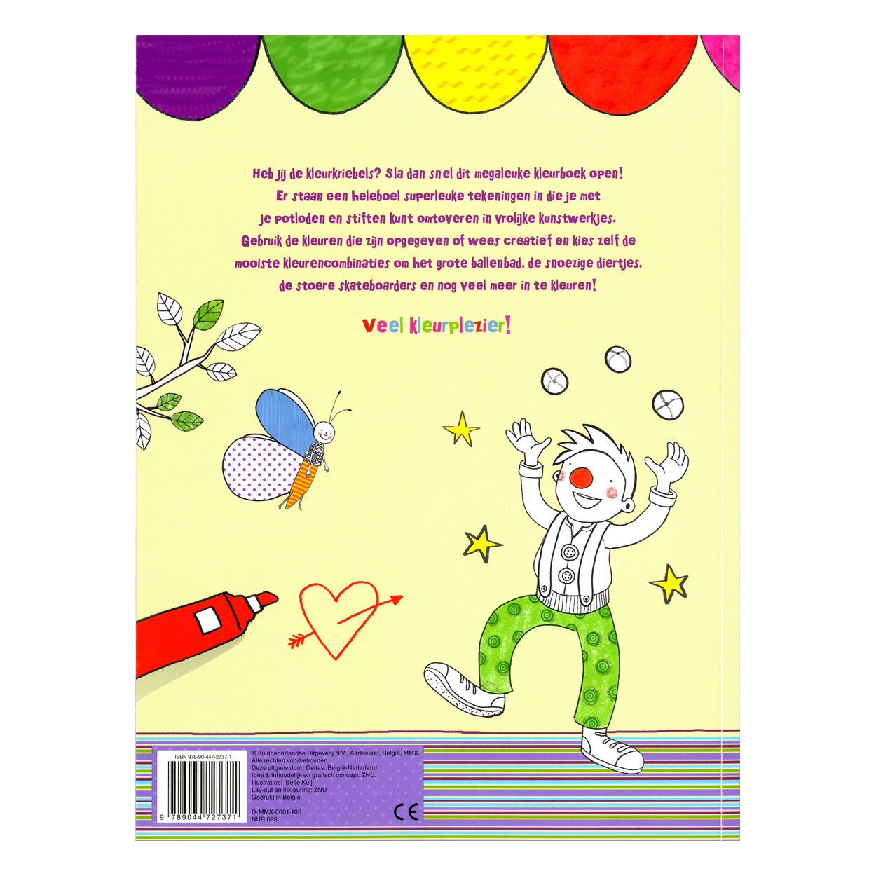 Het Megaleuke Kleurboek voor Kids