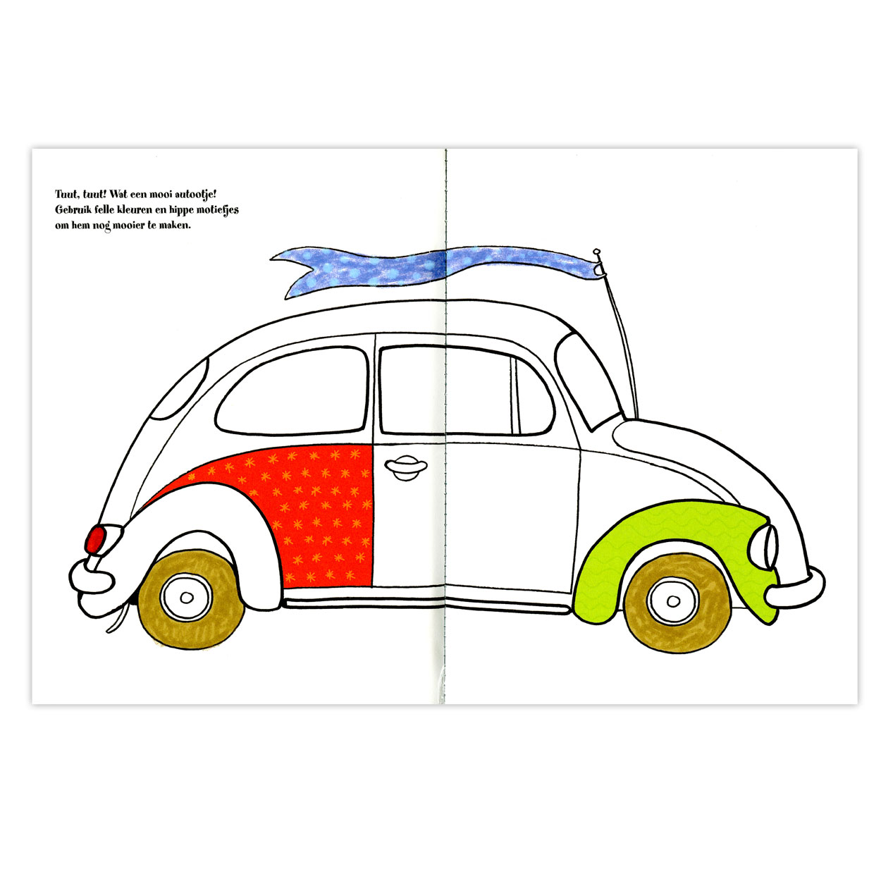 Het Megaleuke Kleurboek voor Kids