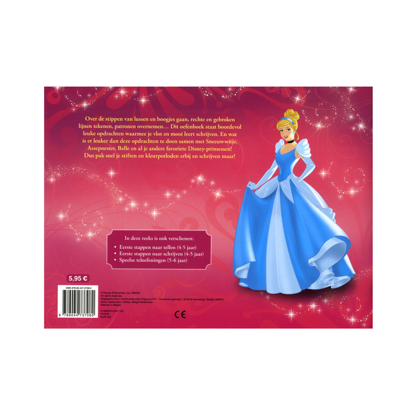 Disney Prinses Speelse Schrijfoefeningen