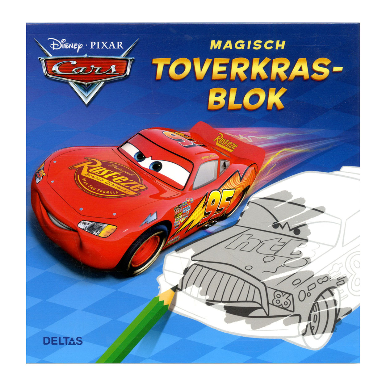 Disney Magic Magic Scratch-Block- Cars