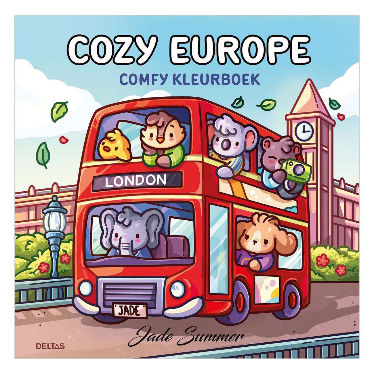 Europe douillette - Livre de coloriage confortable Jade Summer