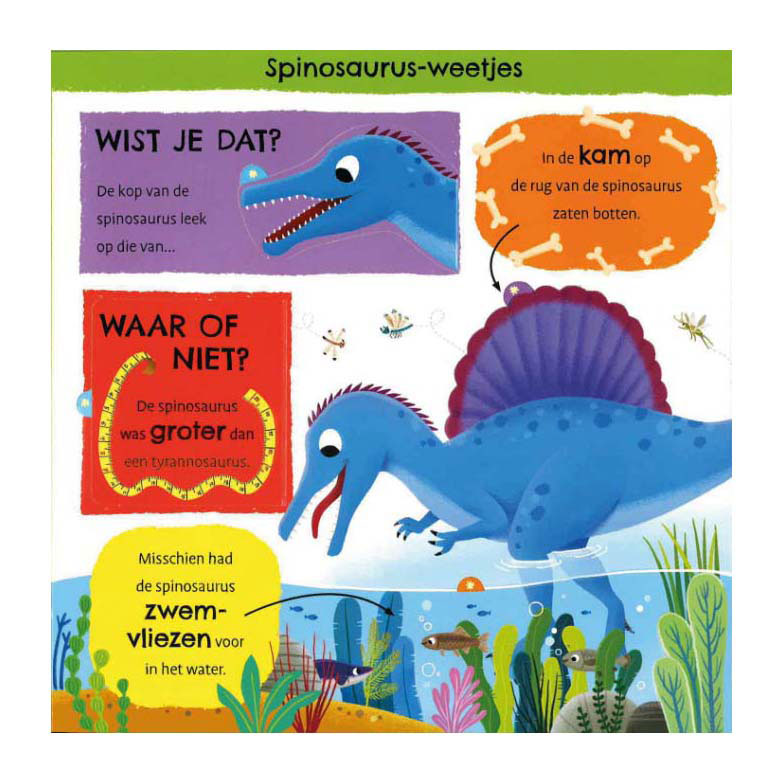 Mijn eerste weetjesboek Bij de Dino's