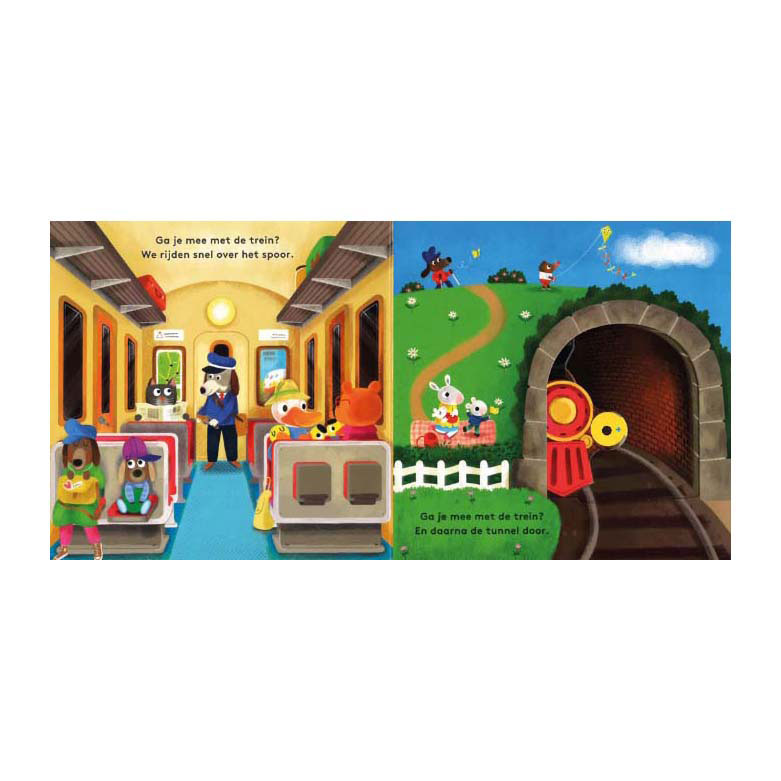 Ga je mee? - Met de trein