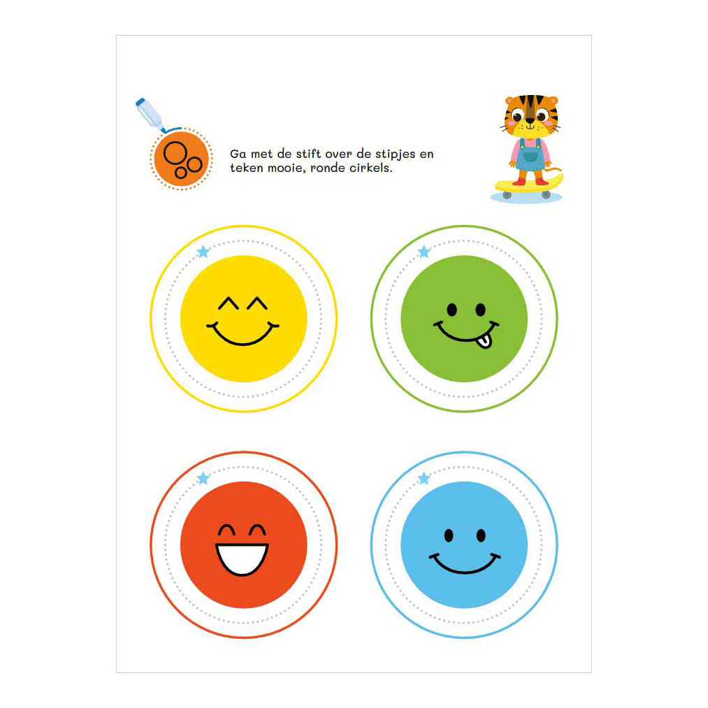 Oefenpret uitwisbare stift - Schrijf- en telspelletjes - 3-4 Jaar