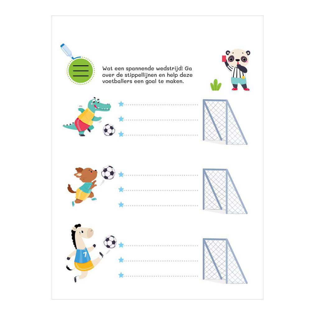 Oefenpret uitwisbare stift - eerste schrijfoefeningen - 4-5 Jaar