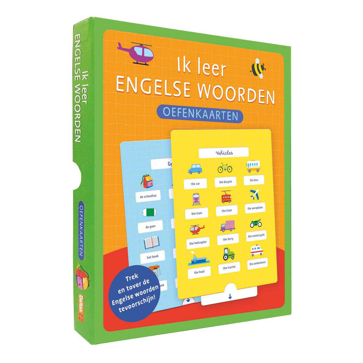 Ik leer Engelse woorden Oefenkaarten