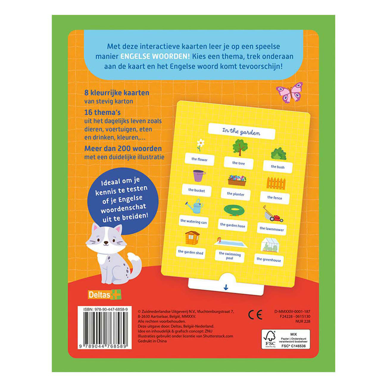 Ik leer Engelse woorden Oefenkaarten