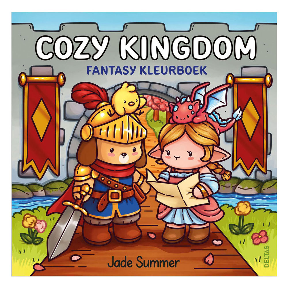 Cozy Kingdom - Fantasy kleurboek Jade Summer