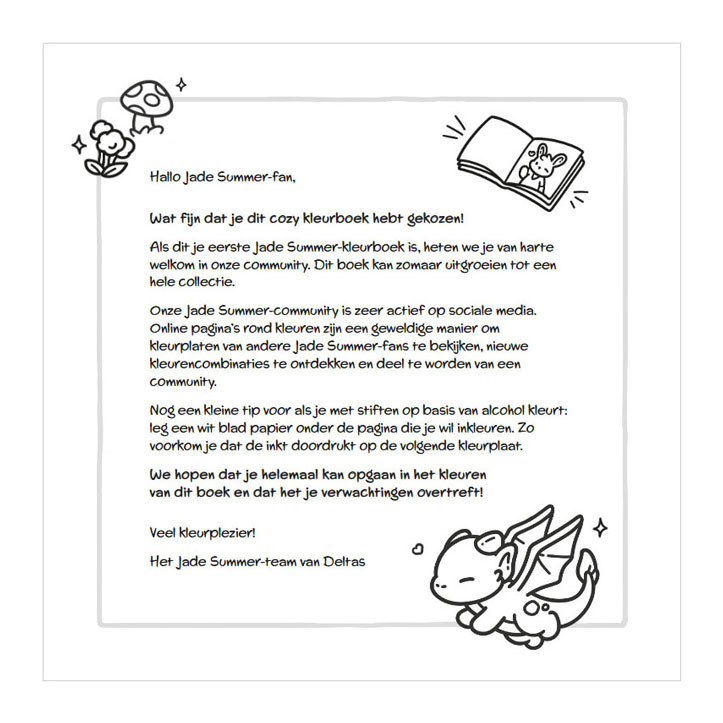 Cozy Kingdom - Fantasy kleurboek Jade Summer