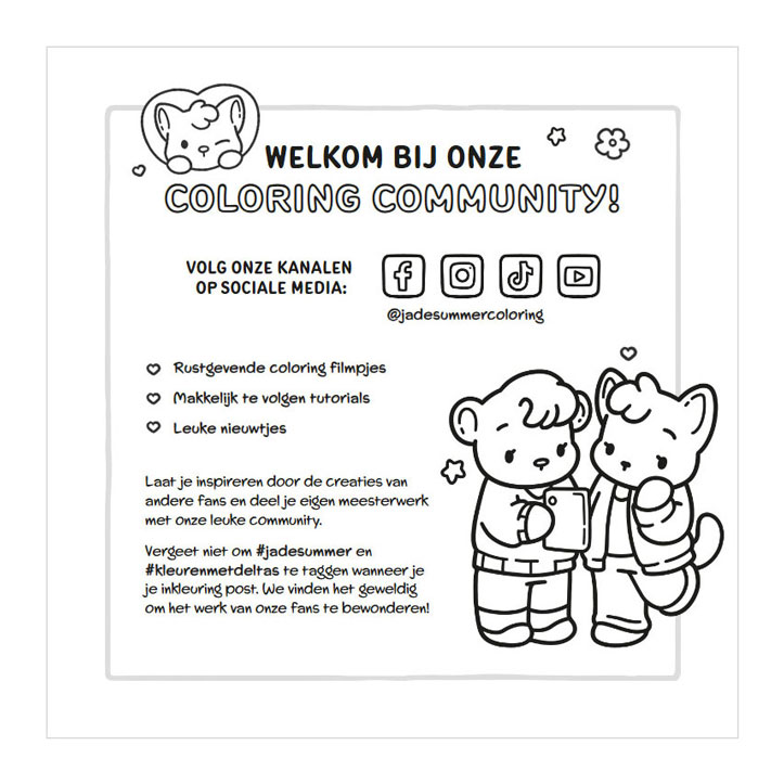 Cozy Kingdom - Fantasy kleurboek Jade Summer