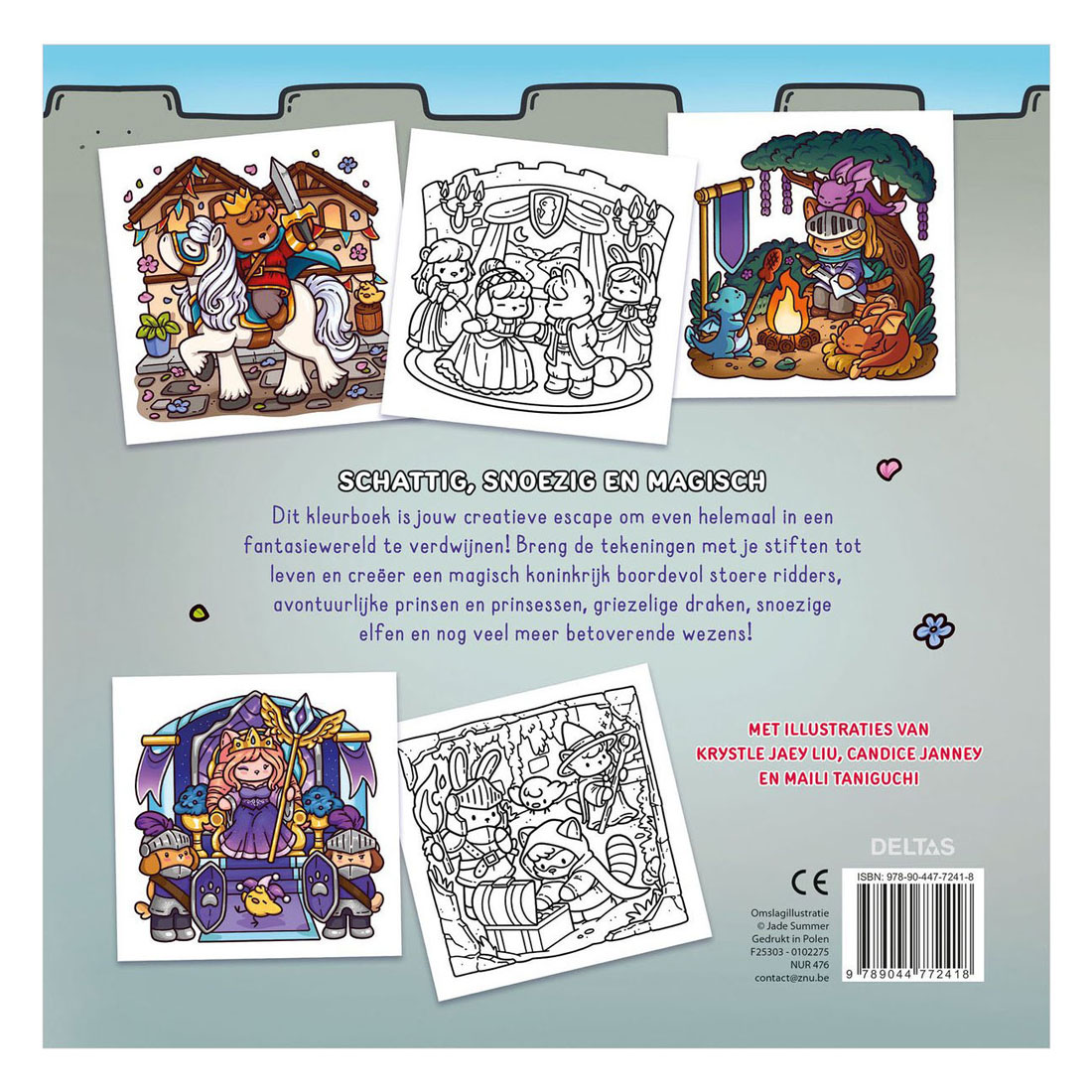 Cozy Kingdom - Fantasy kleurboek Jade Summer