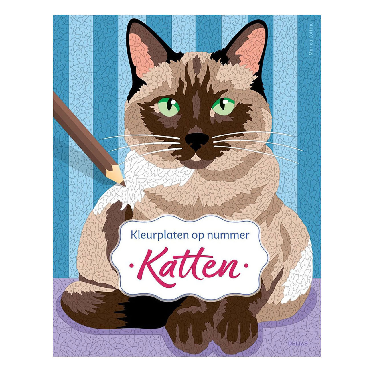 Chats - Coloriages par numéro