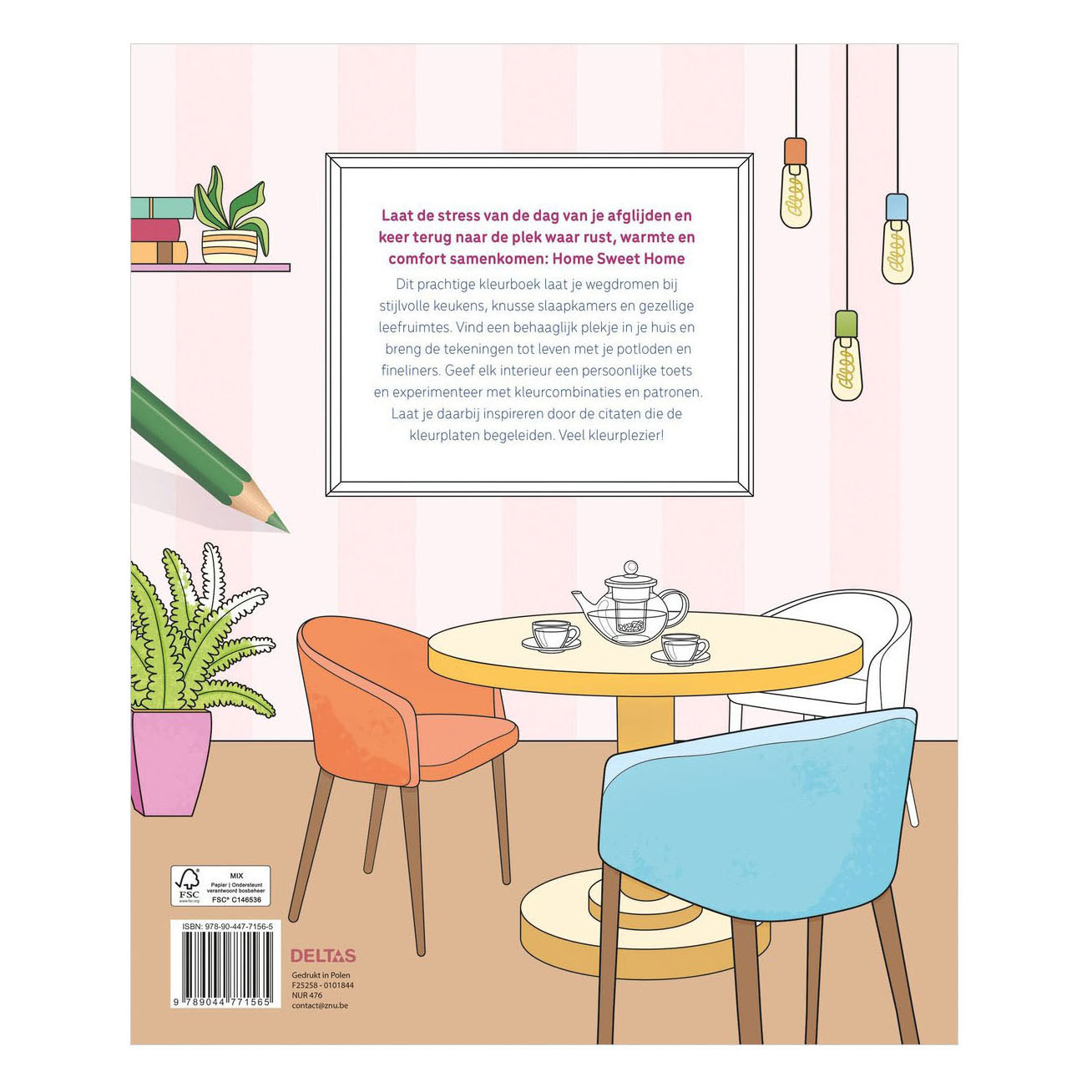 Doux foyer - Coloriages pour adultes