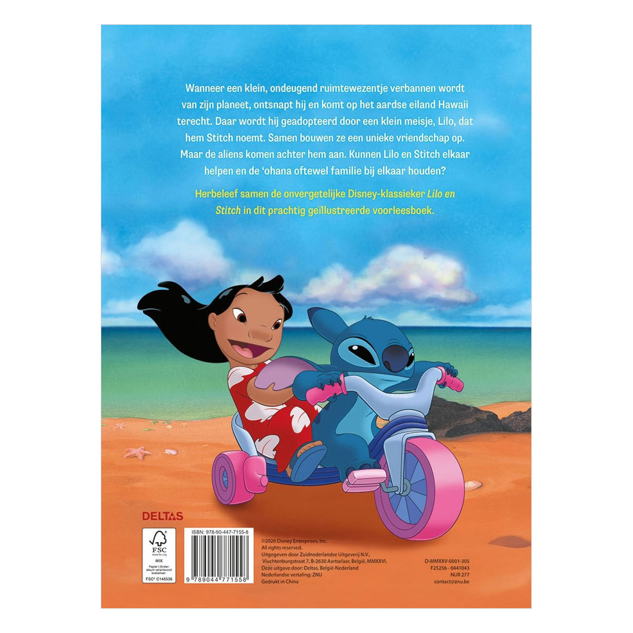 Livre d'histoires Disney Lilo et Stitch