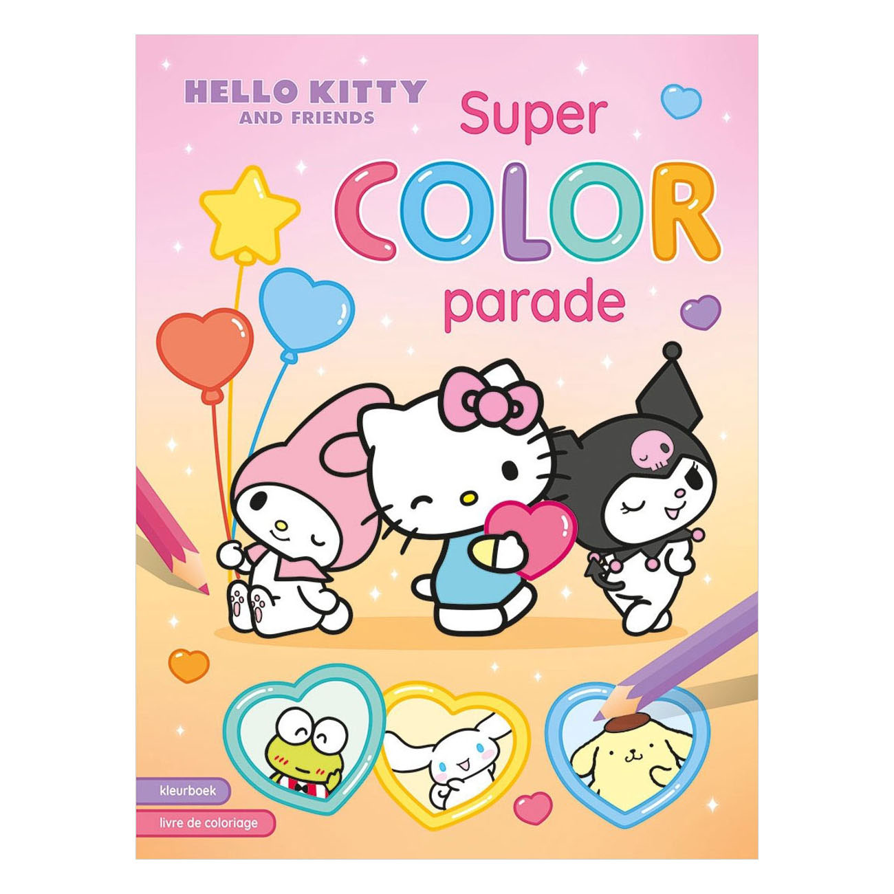 Défilé des couleurs d'Hello Kitty et ses amis