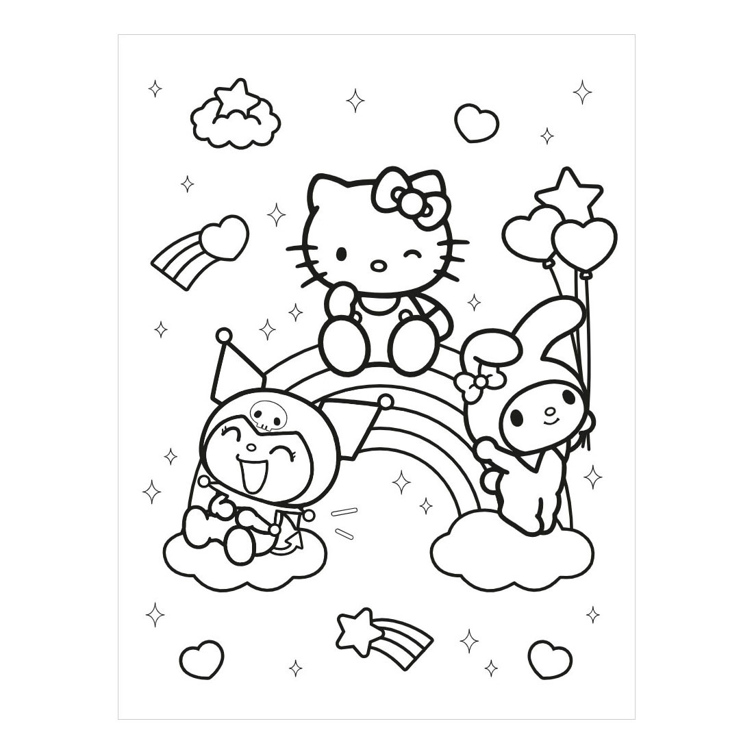 Défilé des couleurs d'Hello Kitty et ses amis