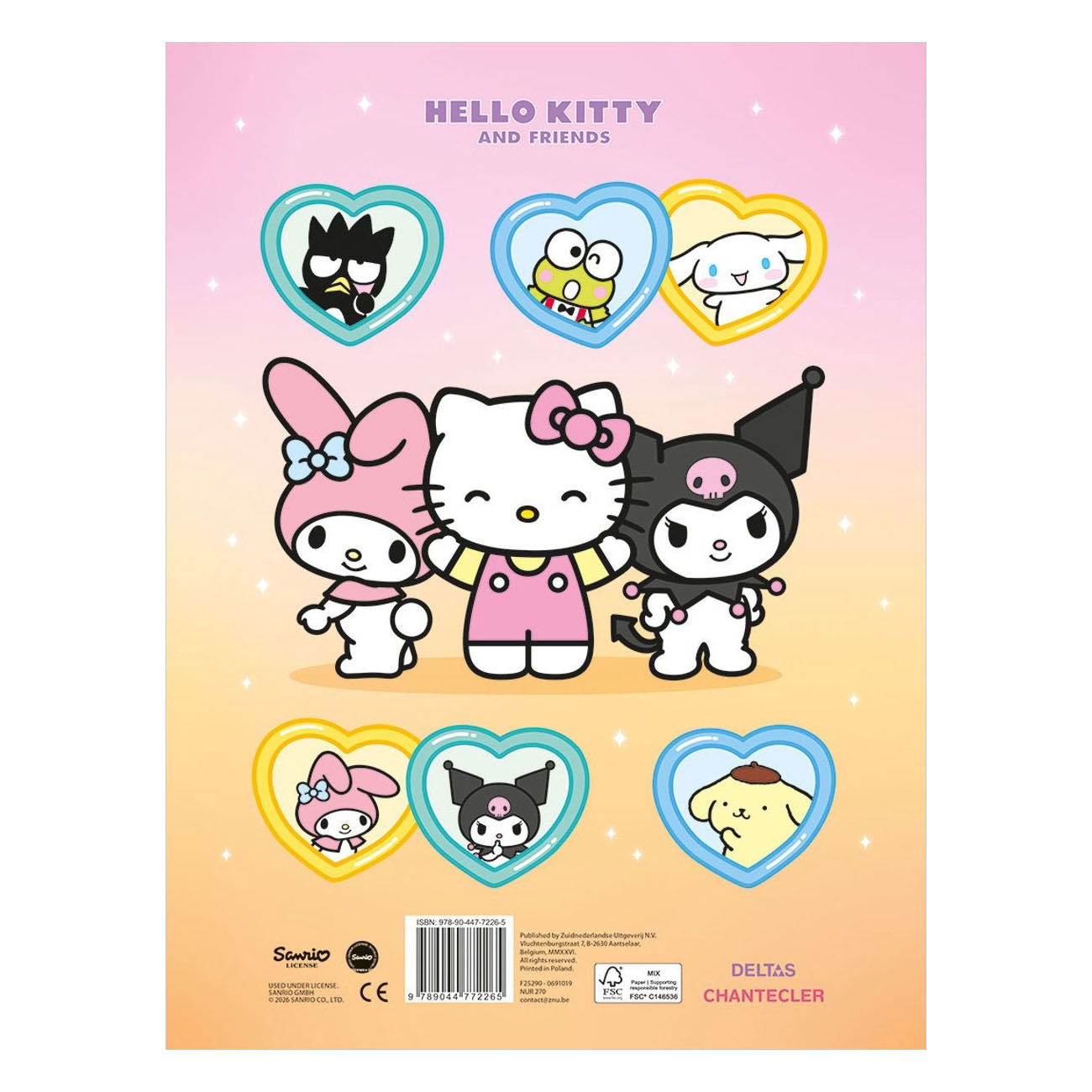 Défilé des couleurs d'Hello Kitty et ses amis