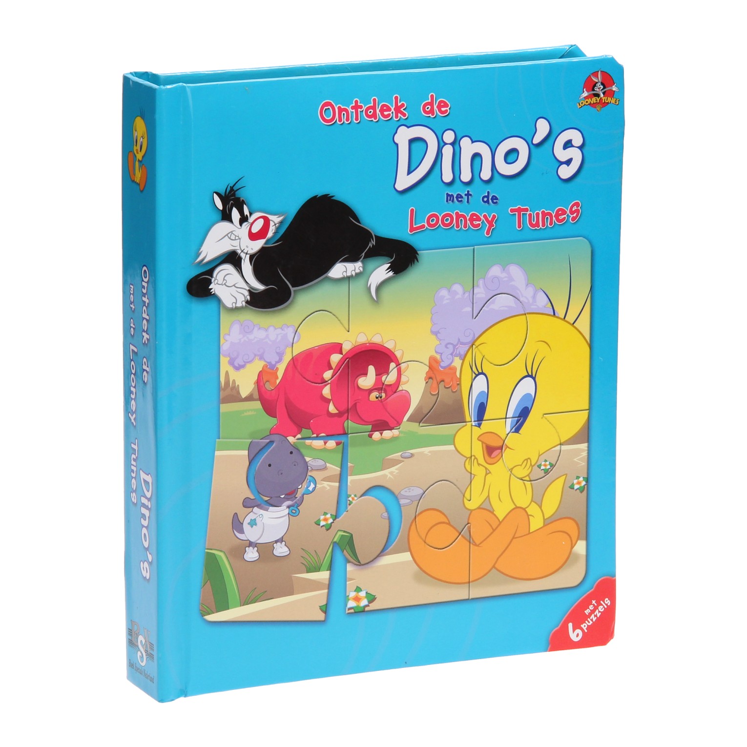 Looney Tunes Puzzelboek - Ontdek de Dino's