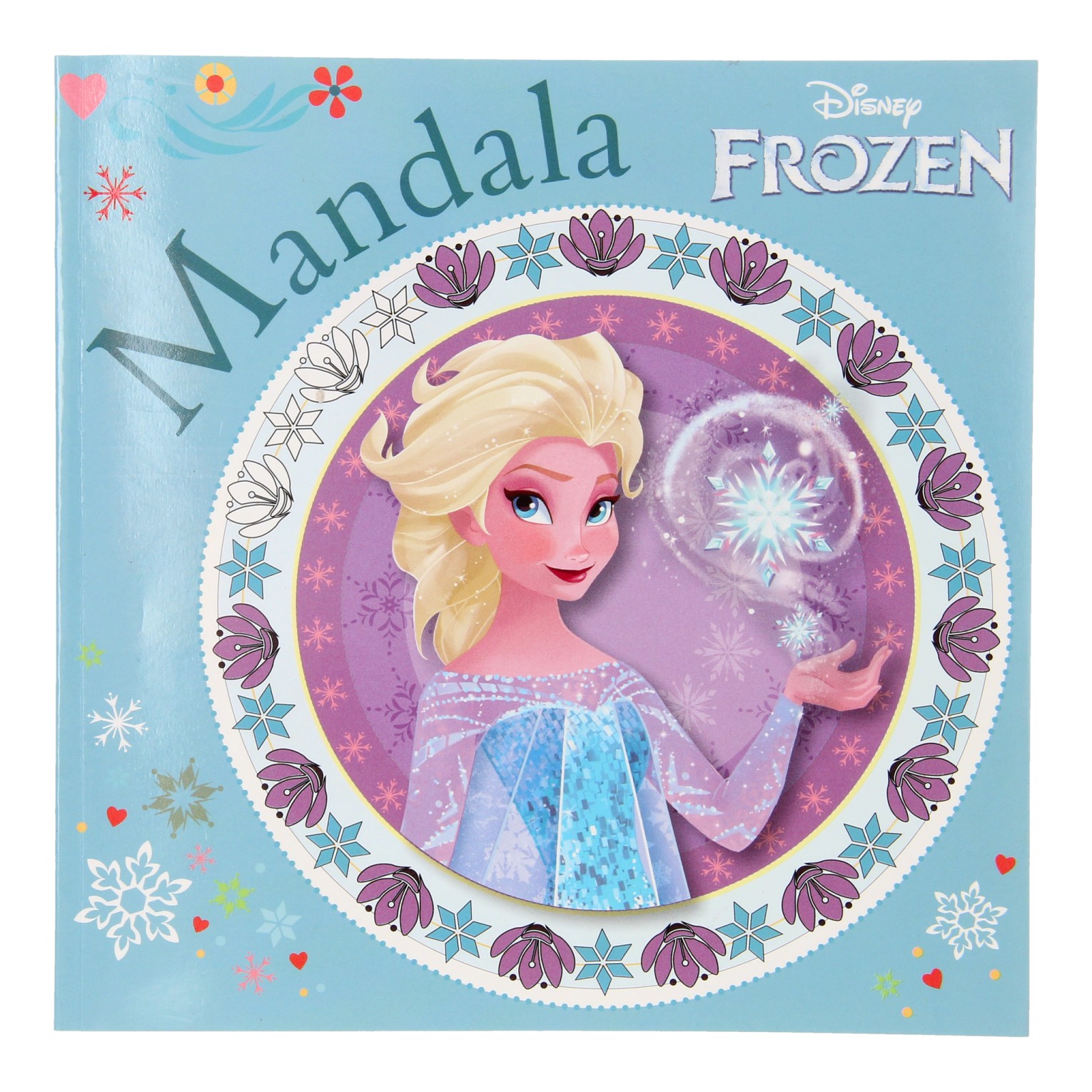 Livre de coloriage Disney La Reine des Neiges Mandala
