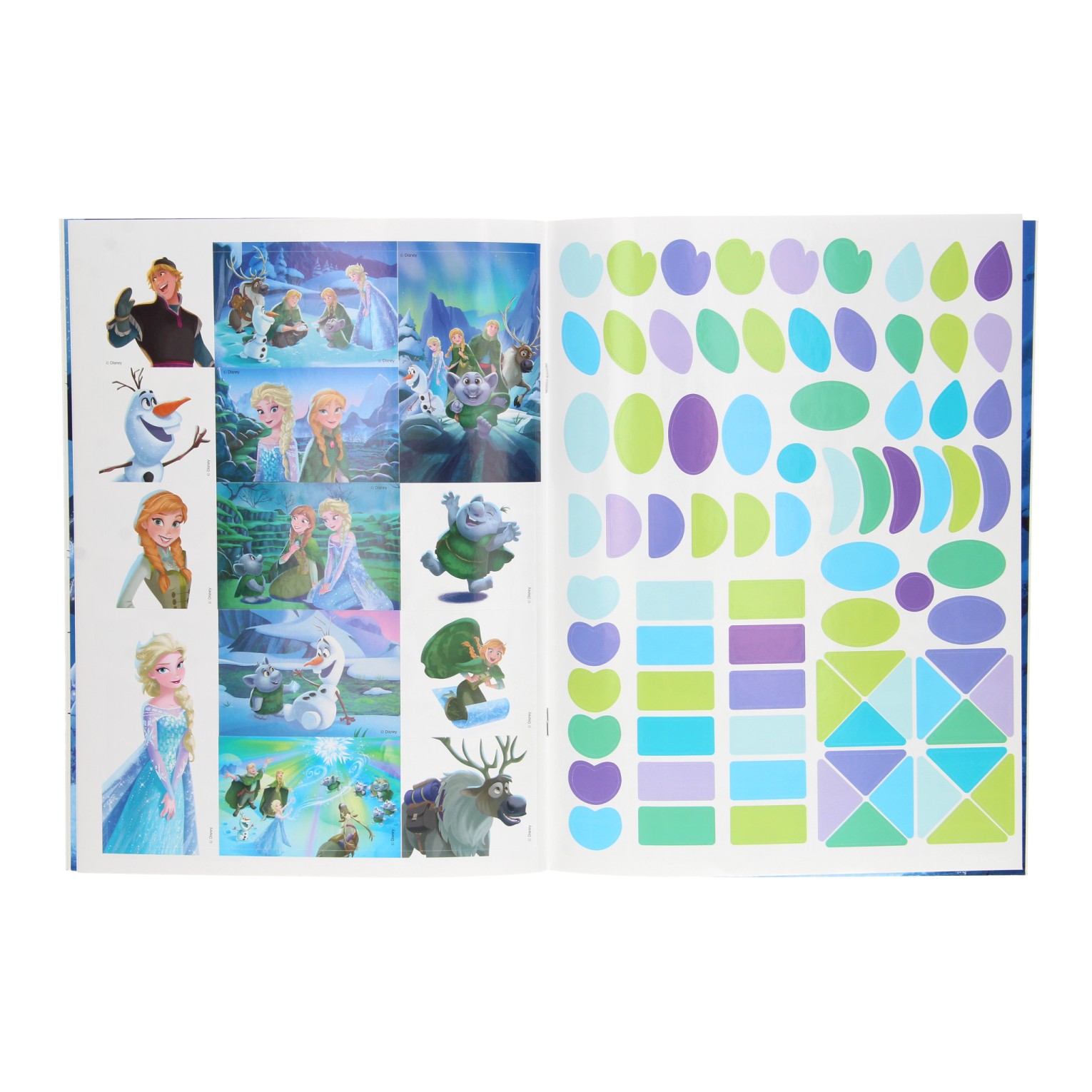 Disney Frozen Sticker- en Kleurboek