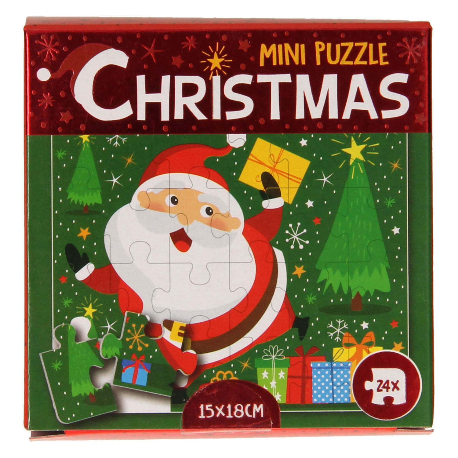 Minipuzzle Weihnachten, 24tlg.