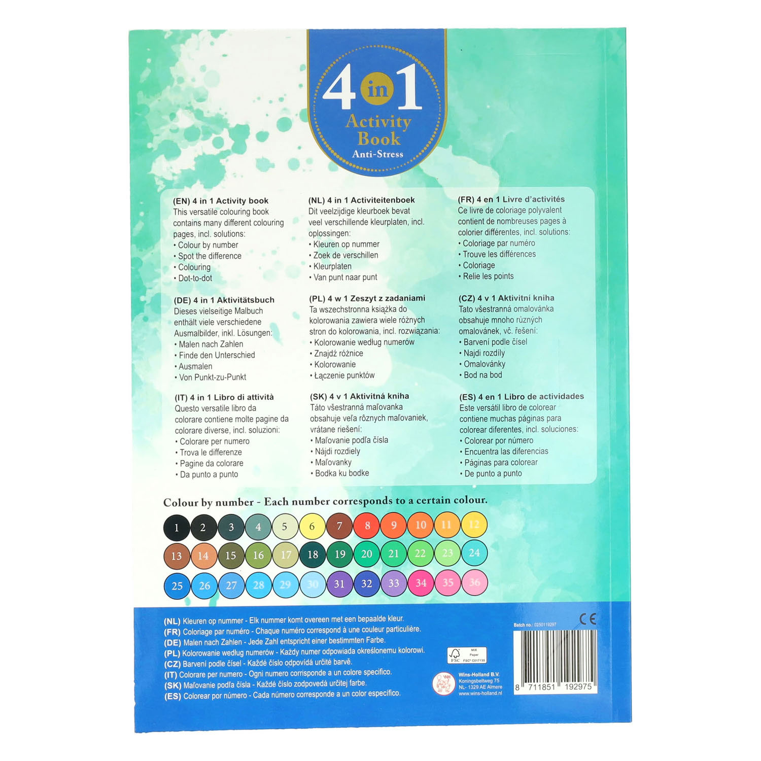 4in1 Aktivitätenbuch