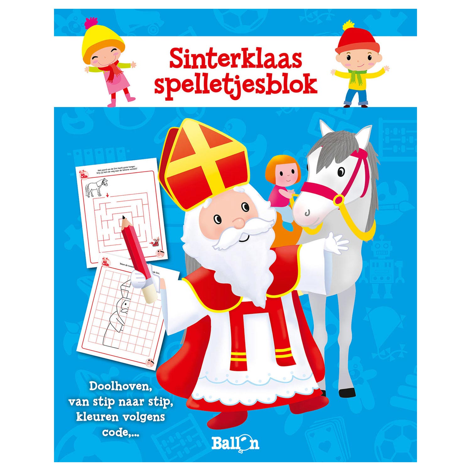 Dolle Sinterklaaspret Spelletjesblok