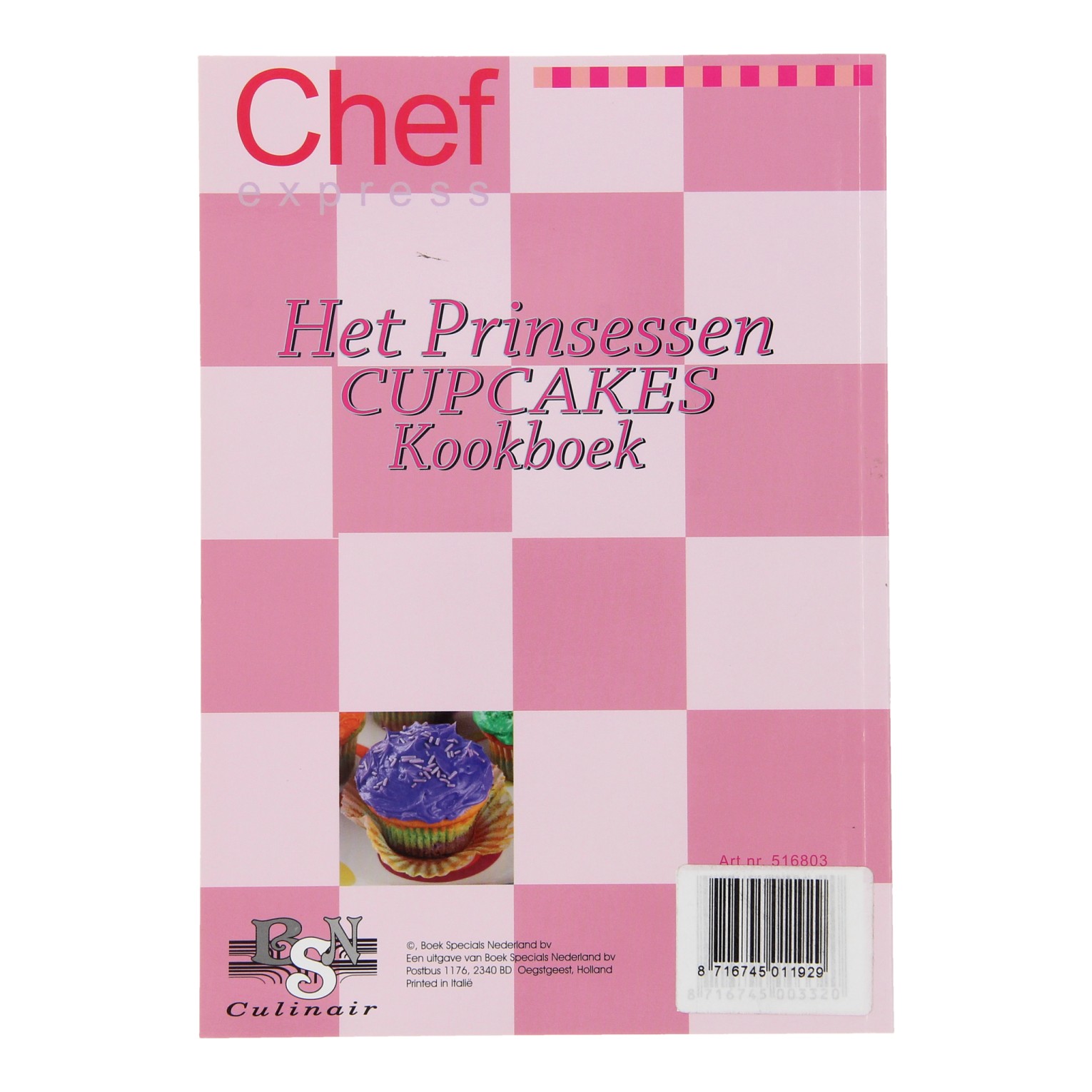 Het Prinsessen Cupcakes Kookboek