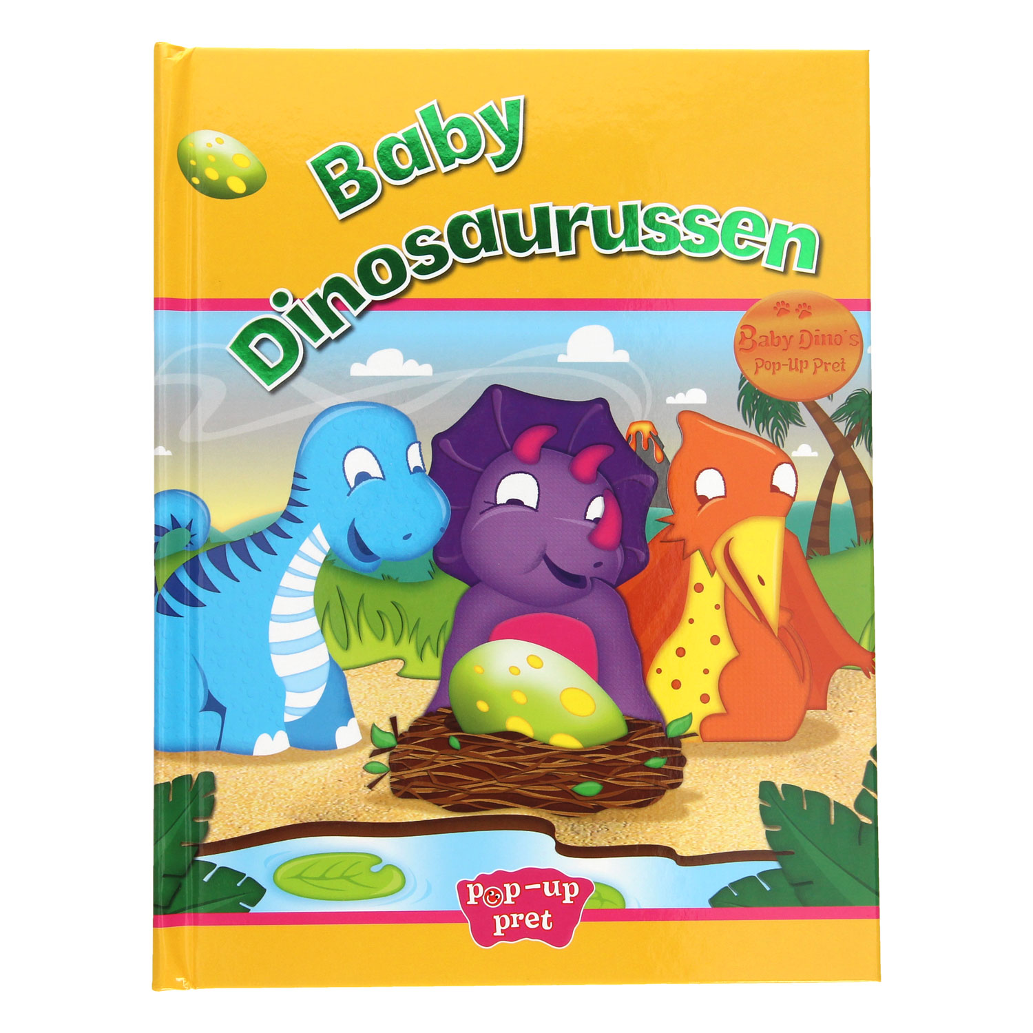 Pop-Up Boek Baby Dinosaurussen