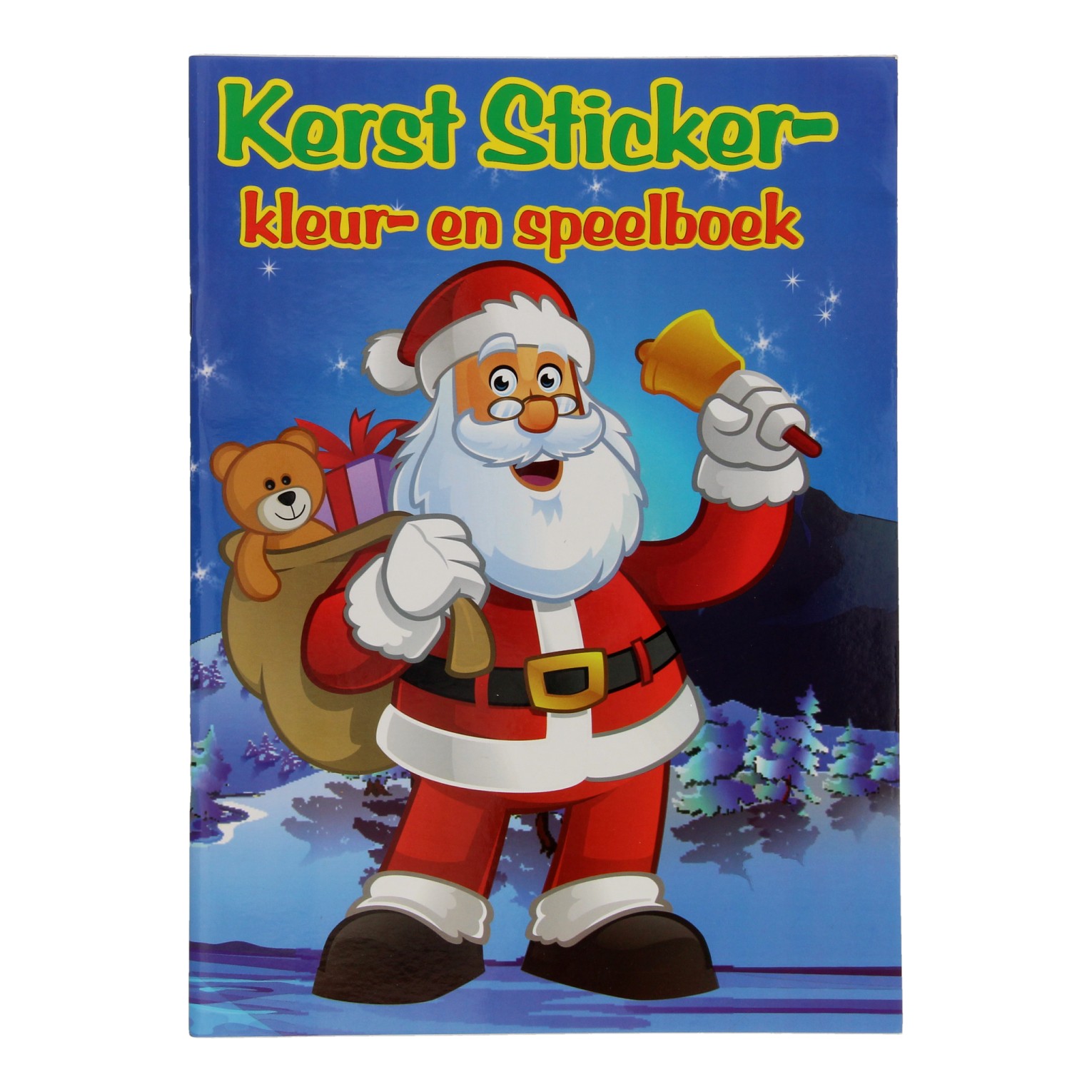 Kerst Sticker- en Kleurboek