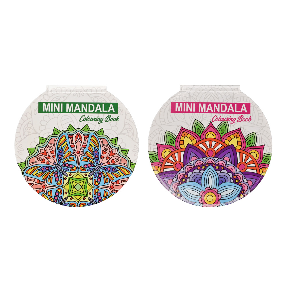 Mini-Mandala-Malbuch