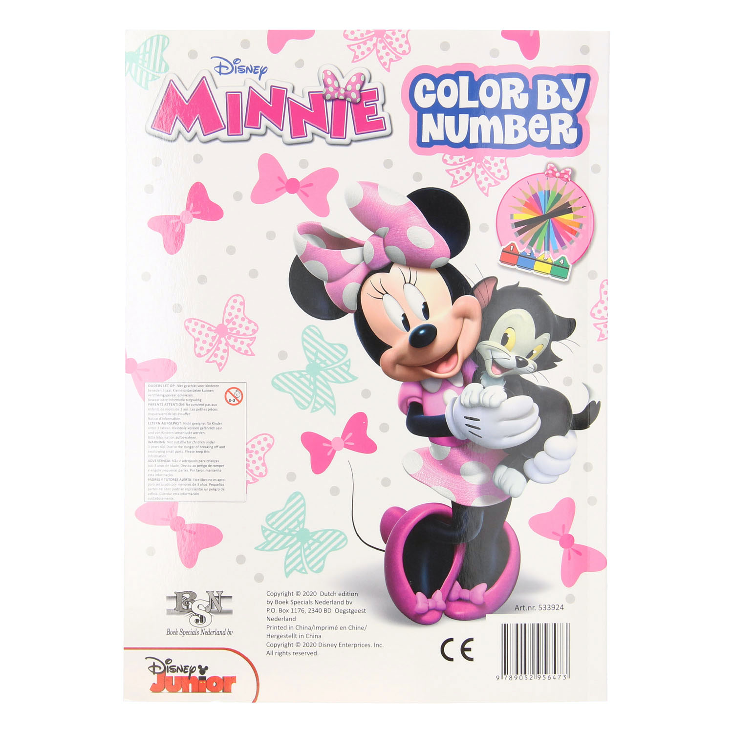 Couleur par numéro - Minnie Mouse
