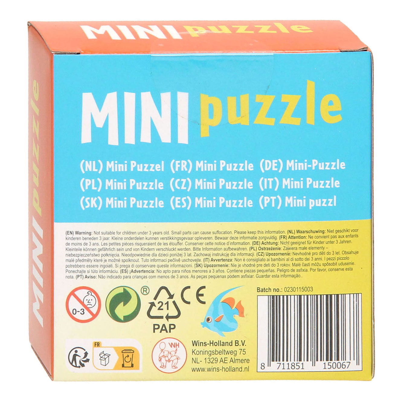 Mini Puzzle Divers, 24 pcs.
