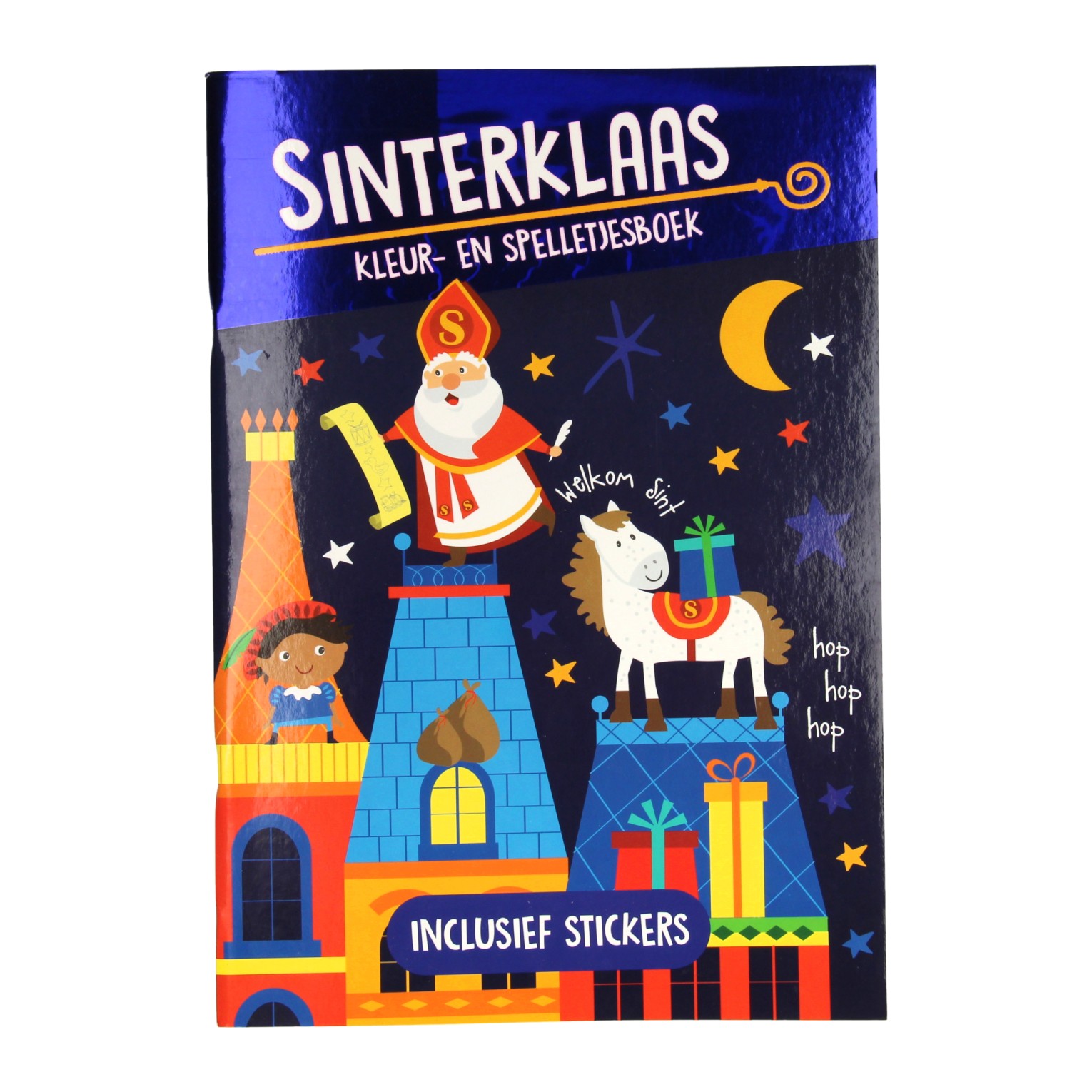 Wins Holland Kleuren Activiteitenboek A4 Sinterklaas