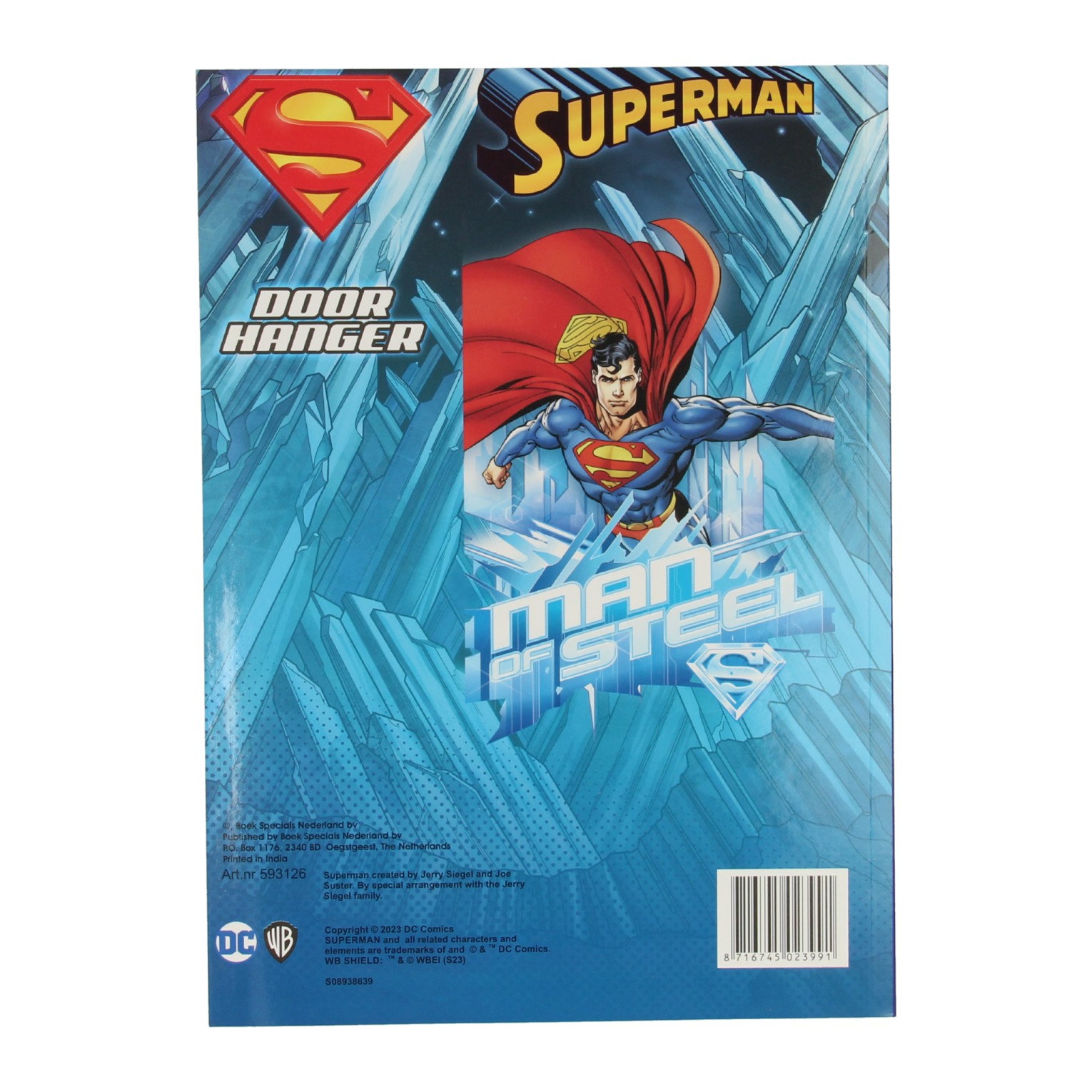 Warner Bros Color Kleurboek Superman met Stickers
