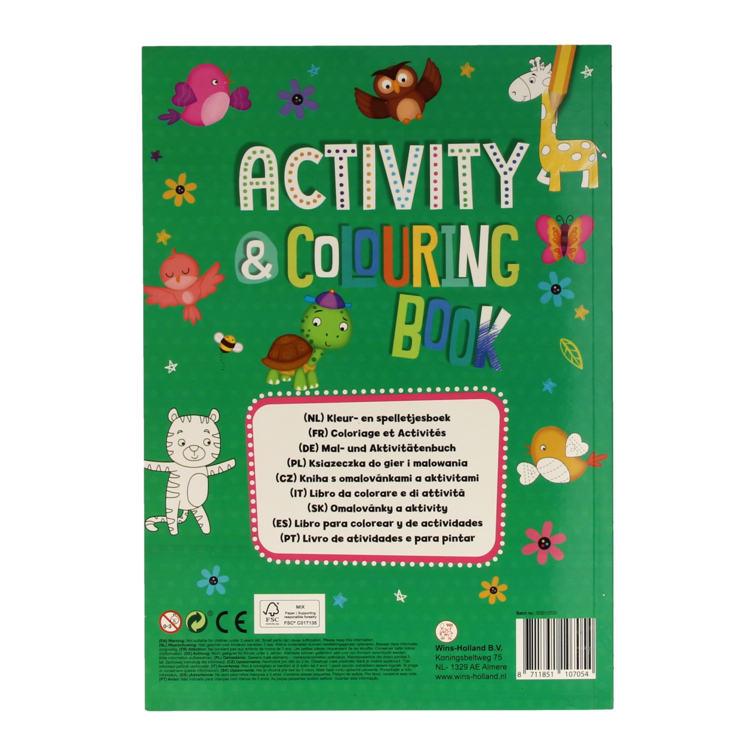 Kleur- en Activiteitenboek - Jungle