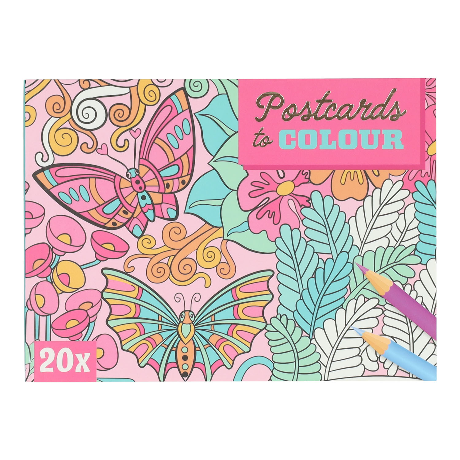 Cartes postales couleurs, 20 pcs