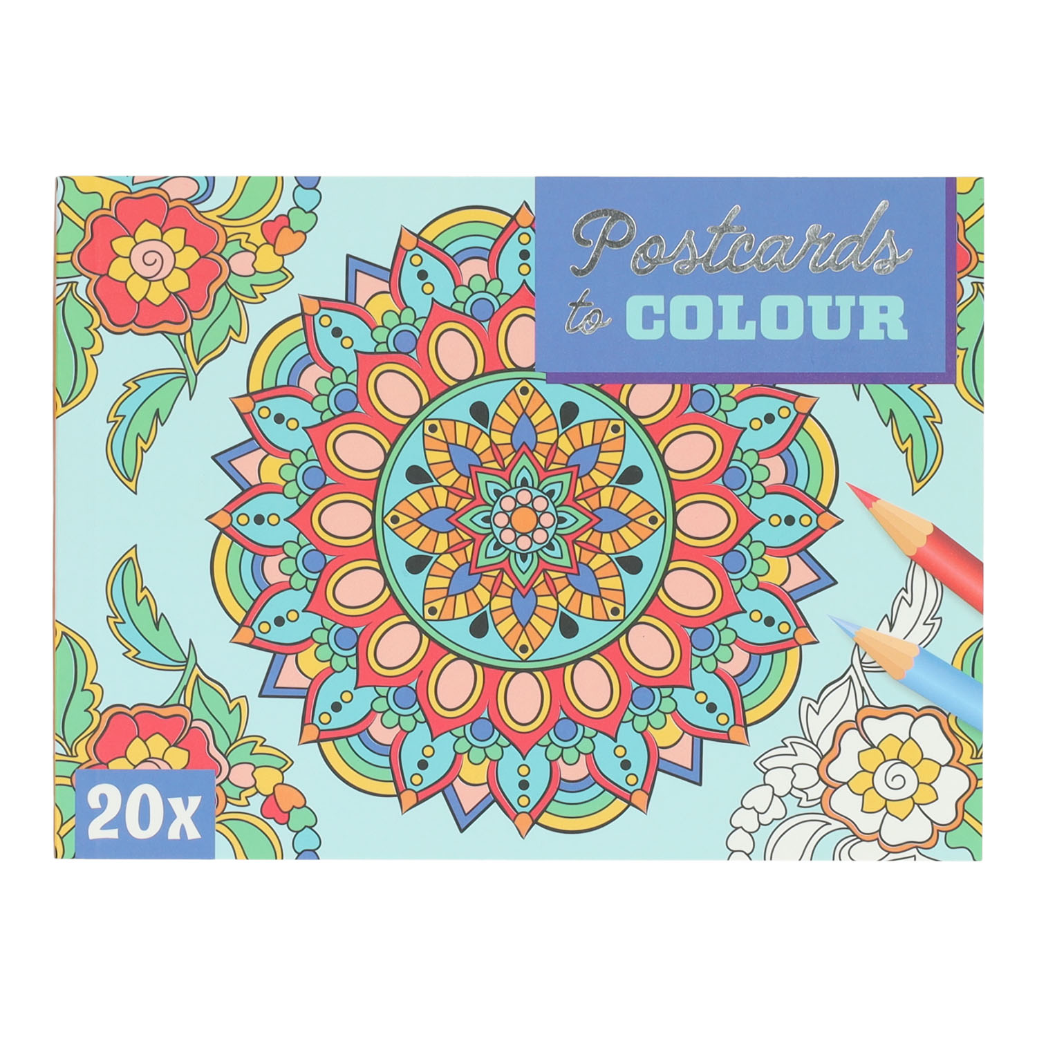 Cartes postales couleurs, 20 pcs