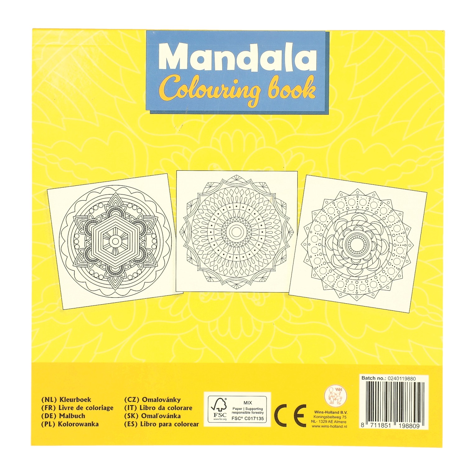 Mandala Kleurboek