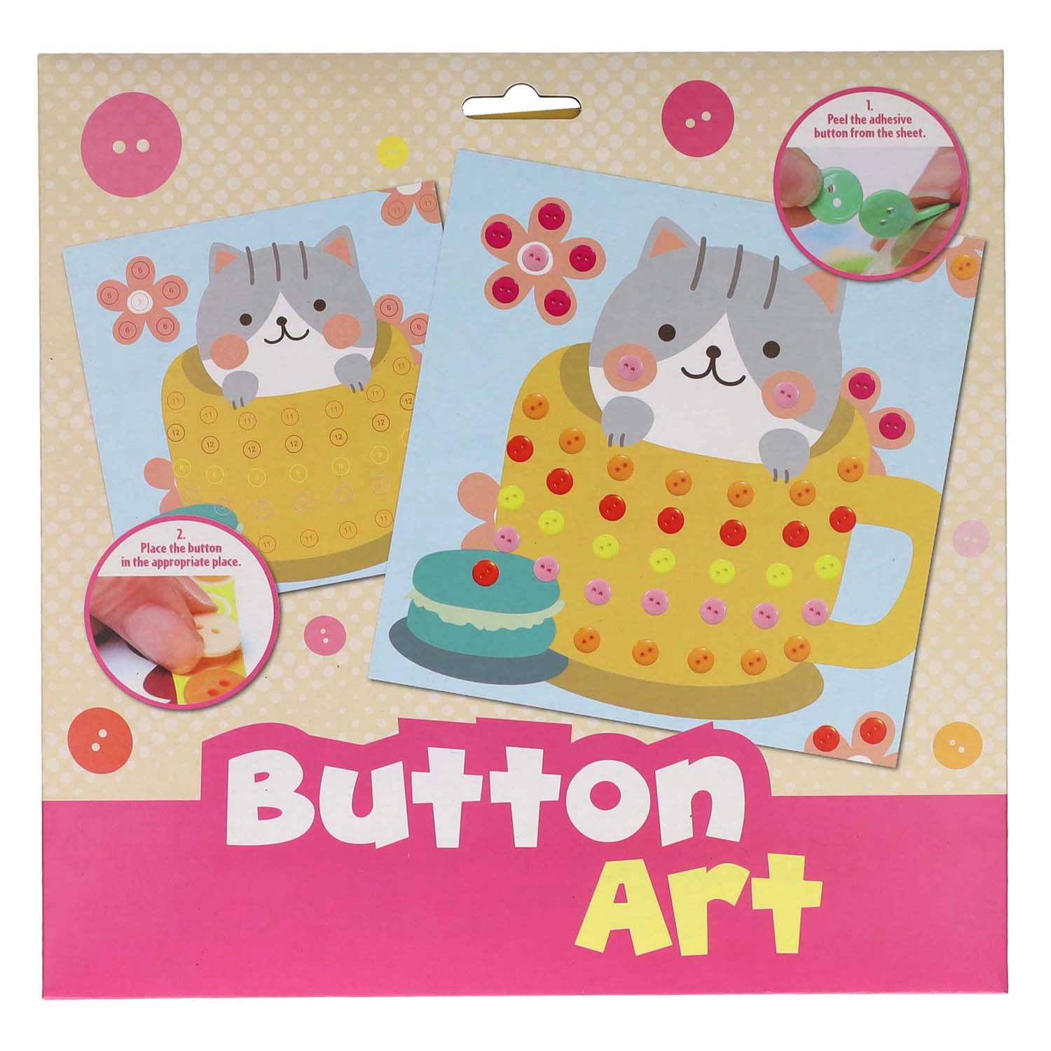 Peinture d'art de bouton Décorer