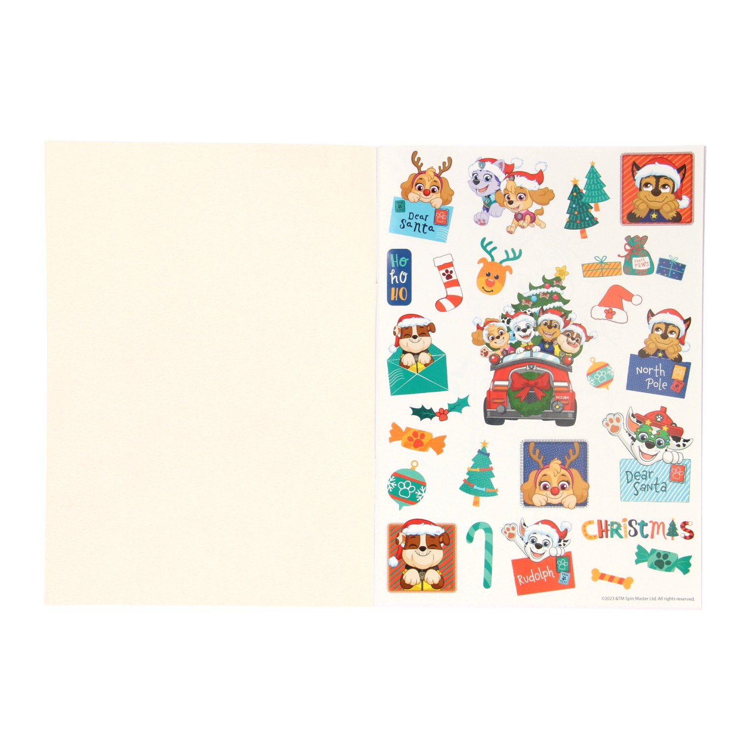 Kerst Kleurboek PAW Patrol + Stickers